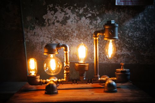 愛迪生工業 Edison-industry 復古 工業風 LOFT 水管燈具玄關燈具 工業燈具
