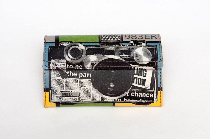 1983ER small parcel -paper camera - Wallets - Paper Multicolor