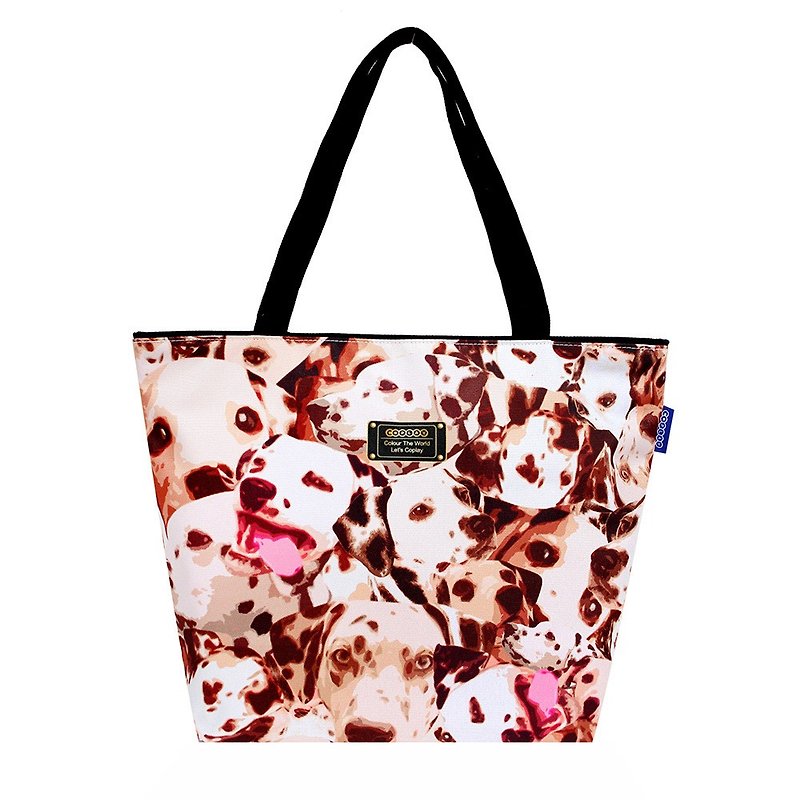 COPLAY  tote bag-Dalmatian - Messenger Bags & Sling Bags - Waterproof Material Gold