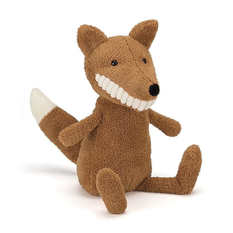 Jellycat Toothy Fox 36cm - Stuffed Dolls & Figurines - Cotton & Hemp Brown