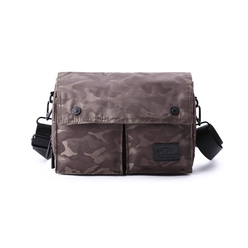 Wander Lightweight Oblique Backpack Bike Bag (Green Camo) - Messenger Bags & Sling Bags - Other Materials Green