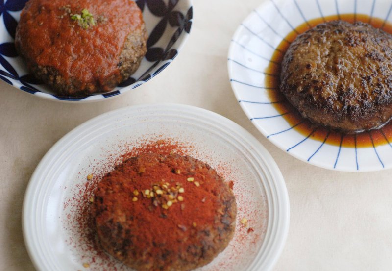 【手工厚切漢堡肉排 - 墨西哥辛辣口味】6入 - 料理包/調理包 - 新鮮食材 黃色