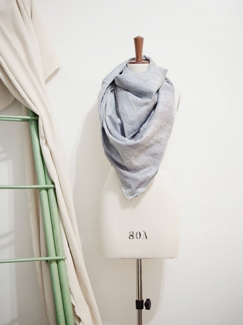 【endorphin】隨你怎麼用雙面大方圍巾 - Scarves - Other Materials Gray