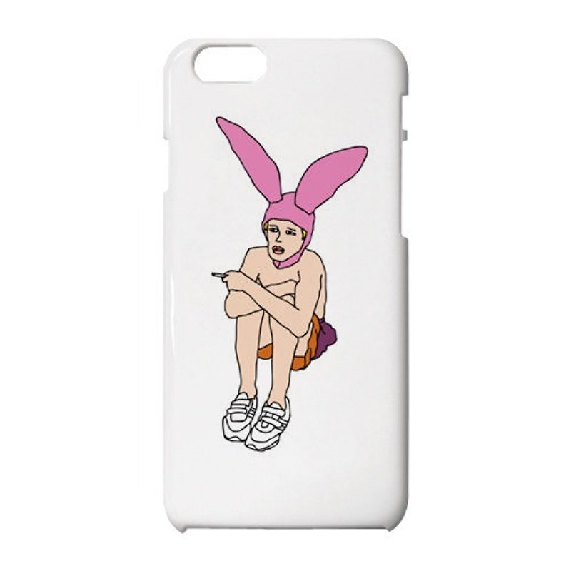 Bunny boy #4 iPhone case - อื่นๆ - พลาสติก ขาว