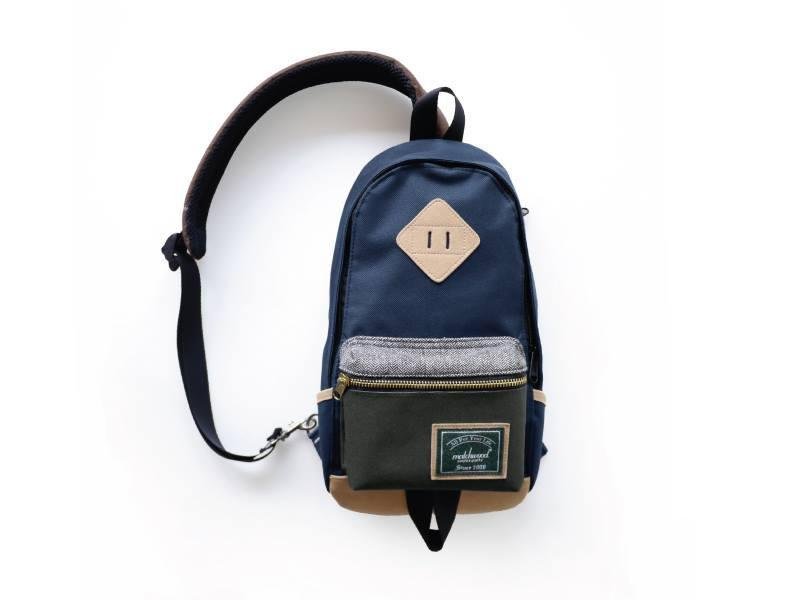 After the match the wood designs Matchwood Infantry pig nose tote bag messenger bag shoulder bag chest Blue Ash - Messenger Bags & Sling Bags - Waterproof Material Red