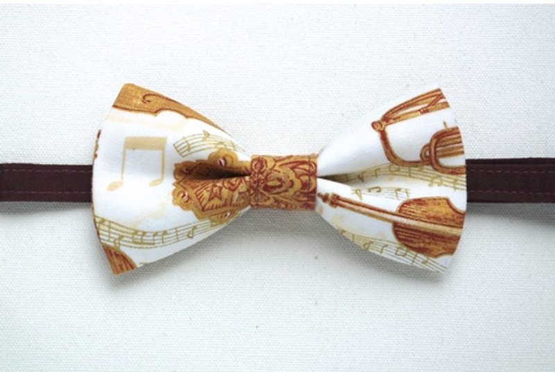 Swan bow tie - Ties & Tie Clips - Cotton & Hemp White