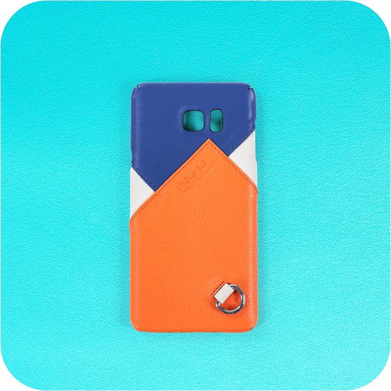 Patina Handmade Leather Phone Case LC61 Neck Lanyard iPhone Android Applicable - เคส/ซองมือถือ - หนังแท้ หลากหลายสี