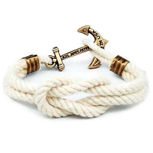 New England Kiel James Patrick handmade US Sail bracelet - Spot - Shop THE  MAN Bracelets - Pinkoi