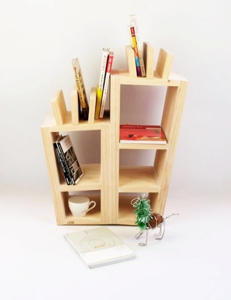 Carrot Bookshelf - Other Furniture - Wood Brown