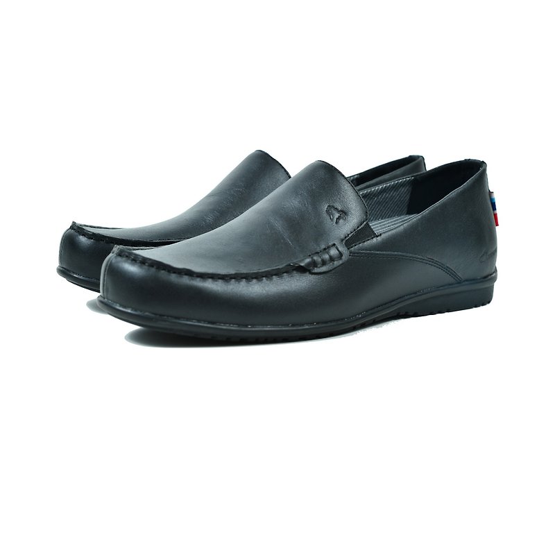[Dogyball] Paul classic music shoes soft sense full leather comfortable upper last pair - รองเท้าอ็อกฟอร์ดผู้ชาย - หนังแท้ สีดำ