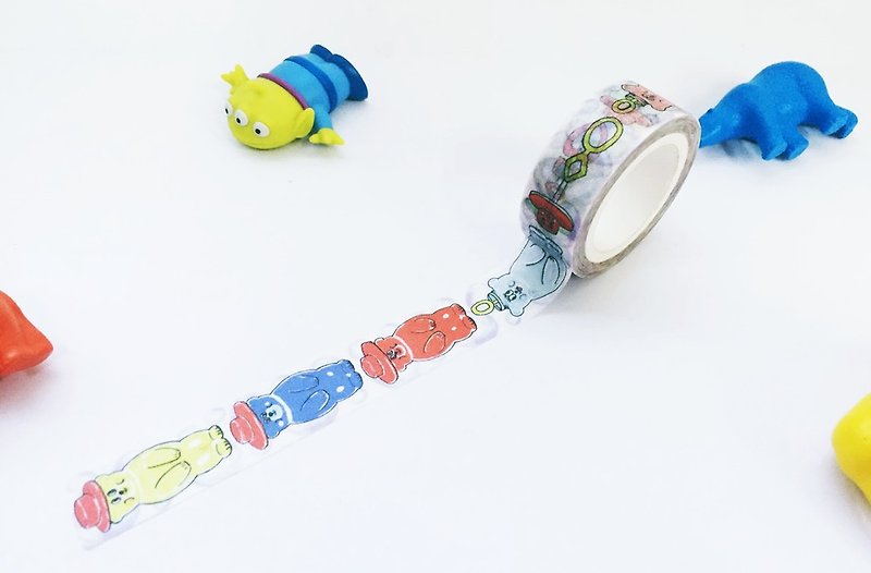 My Bubble Blowing Bubble Paper Tape - Washi Tape - Other Materials Multicolor