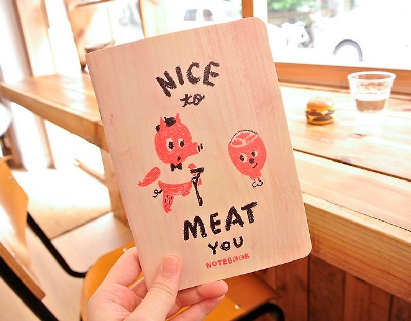 Dimeng Qi FREE Note free laptop [Nice to Meat You] ▲ ▲ coming out of print - สมุดบันทึก/สมุดปฏิทิน - กระดาษ 