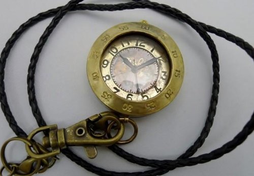手作り時計 渡辺工房 Hand Craft Watch "Watanabe-KOBO" Biggie懐中 手作り時計 HandCraftWatch 特大JUMBOBrass40mm 懐中時計 (JUM109)