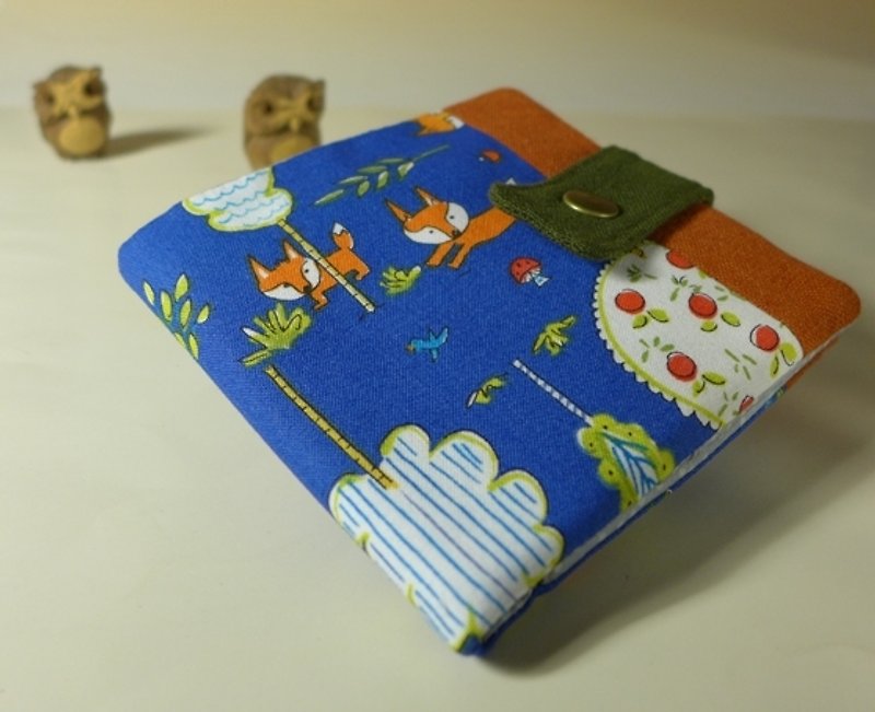 Portable small treasury/hand feeling cloth clip*little fox in the forest* - Wallets - Other Materials 