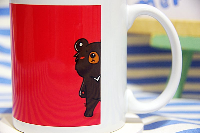 [] Mug I LOVE TAIWAN - แก้วมัค/แก้วกาแฟ - วัสดุอื่นๆ สีแดง