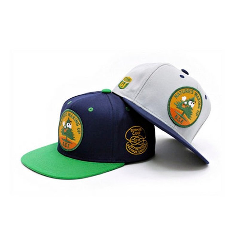 Filter017 Conifer wise men's cloth baseball cap (six-piece baseball cap) - หมวก - วัสดุอื่นๆ หลากหลายสี