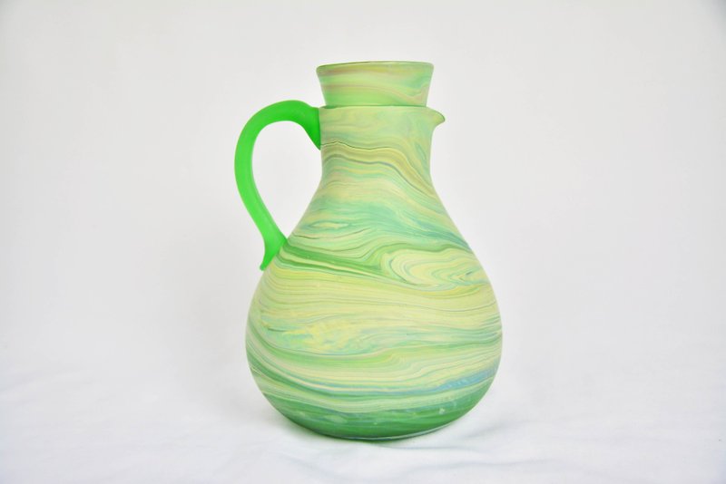 手工玻璃水壺＿公平貿易 - 茶壺/茶杯/茶具 - 玻璃 綠色