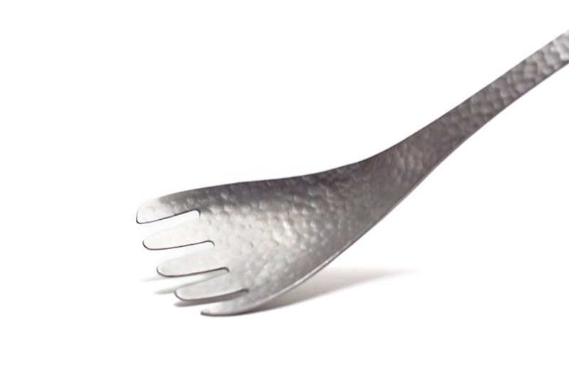 暮暮WASABI (silver) food fork - ช้อนส้อม - โลหะ สีเทา
