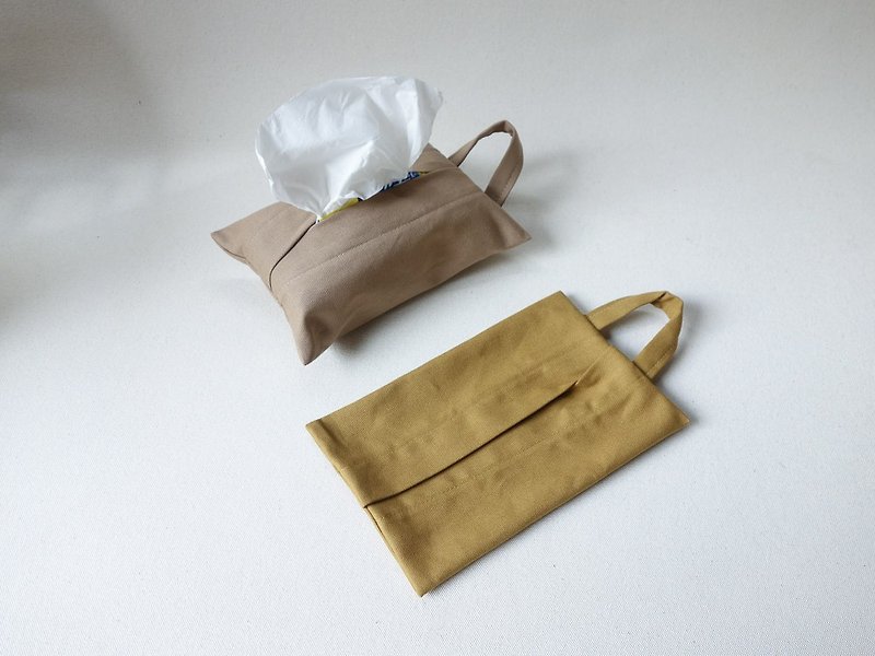 【Stock Available】Toilet Paper Cover・Four Entry Area - Tissue Boxes - Cotton & Hemp Multicolor