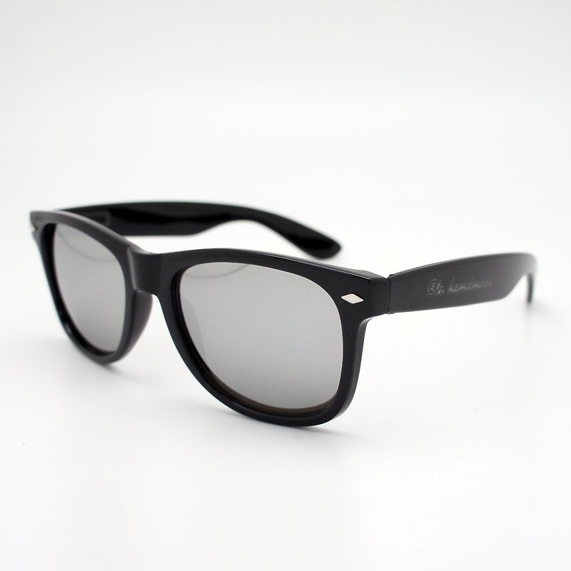 BLR 雷朋款 Eyewear 太陽眼鏡 Dark Black 暗夜黑 - 眼鏡/眼鏡框 - 塑膠 黑色