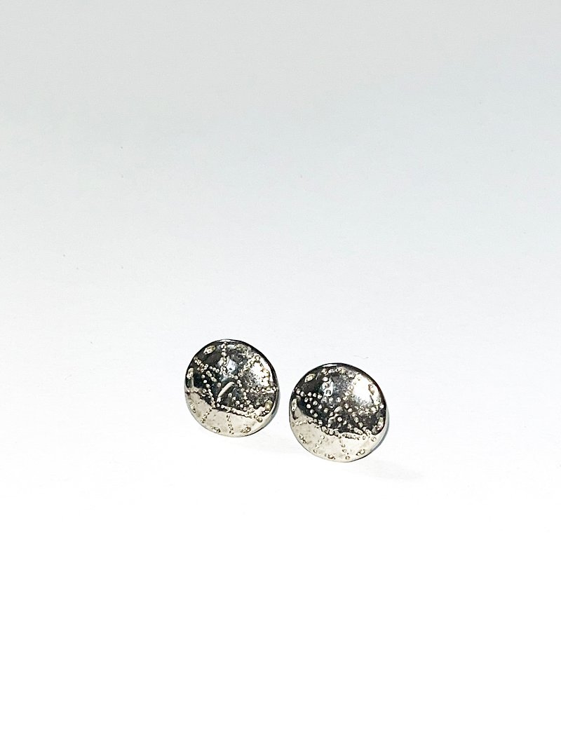 Chisel's Mirror Earrings - Earrings & Clip-ons - Other Metals Silver