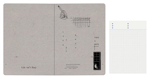 Life isn't Easy 日日NOTE 筆記本