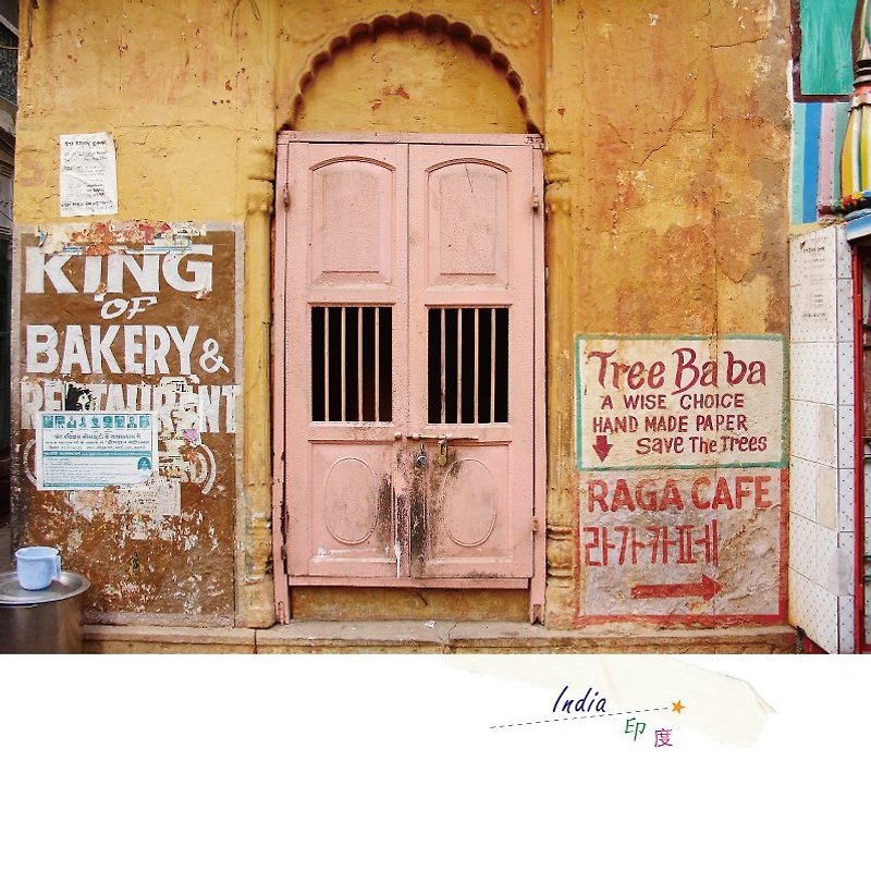 India Travel Photography Postcard - การ์ด/โปสการ์ด - กระดาษ 