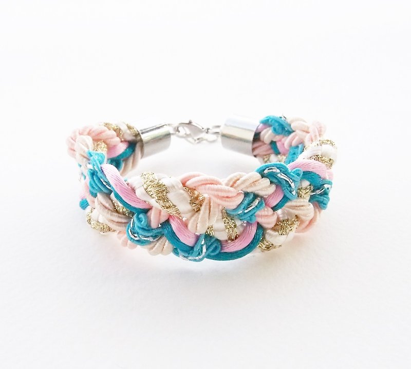 Multicolor braided bracelet - Bracelets - Other Materials Multicolor
