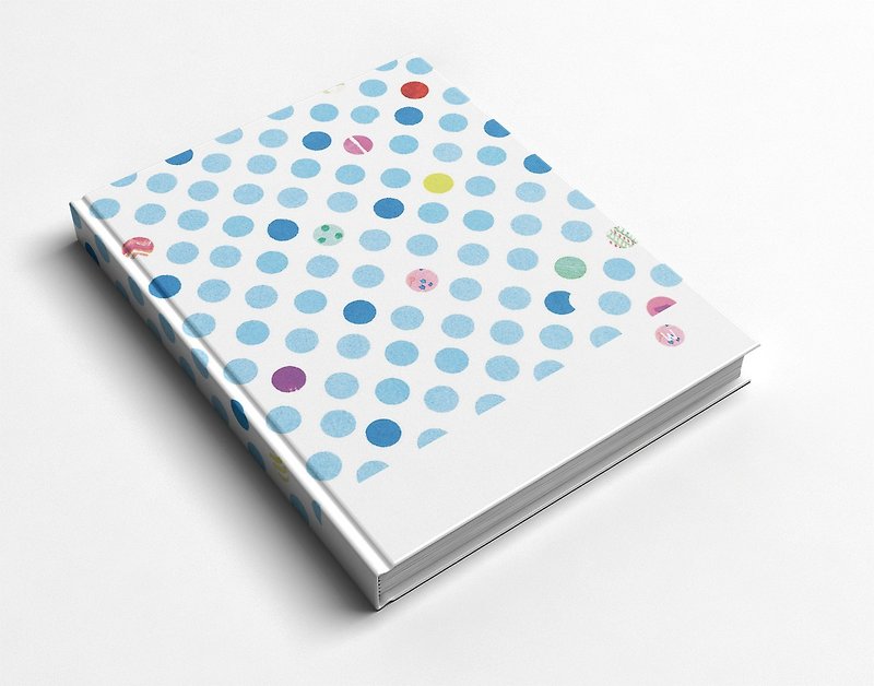 Rococo Strawberry WELKIN Handmade_Notebook/Handbook-Blue Penalty Pool Handmade Book - สมุดบันทึก/สมุดปฏิทิน - กระดาษ 