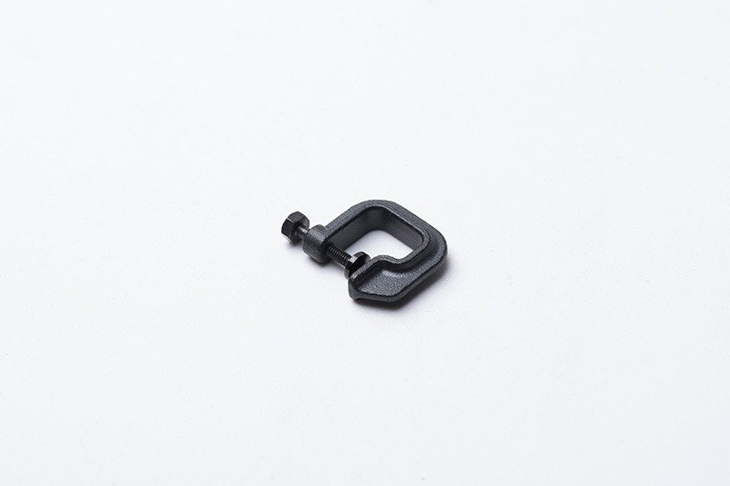 Drilling Lab -. Clamp earring lock clip (black) - Earrings & Clip-ons - Other Metals 