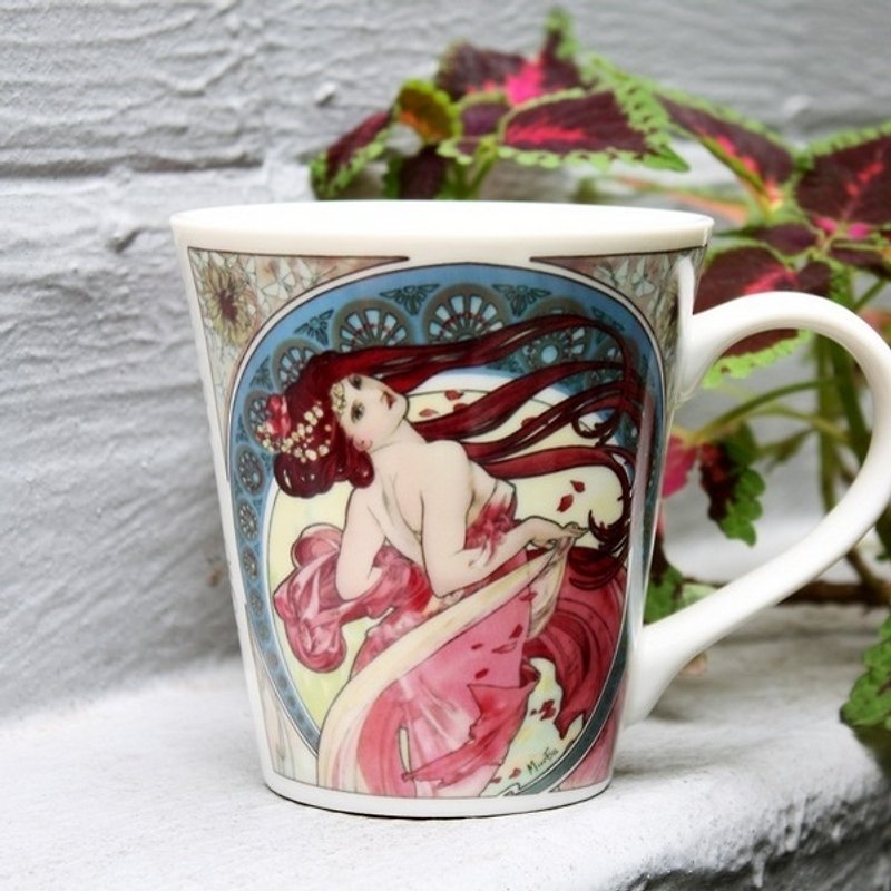 TAISO Art Master Muxia-Muse Goddess Art Mug - Mugs - Other Materials Multicolor