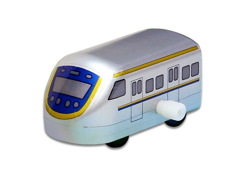 台灣鐵道發條火車 微笑號(EMU800) - 嬰幼兒玩具/毛公仔 - 塑膠 藍色