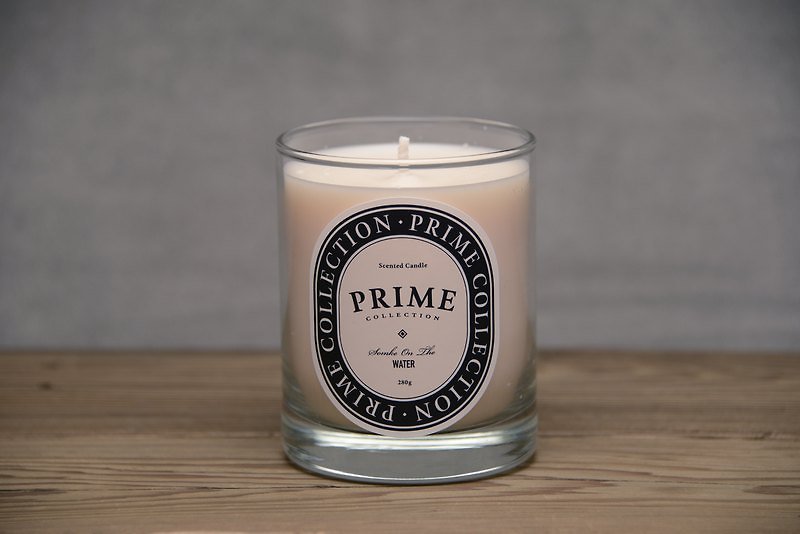 Prime Collection Oil Candles - Smoke on the water ocean Xiangfen - เทียน/เชิงเทียน - ขี้ผึ้ง ขาว