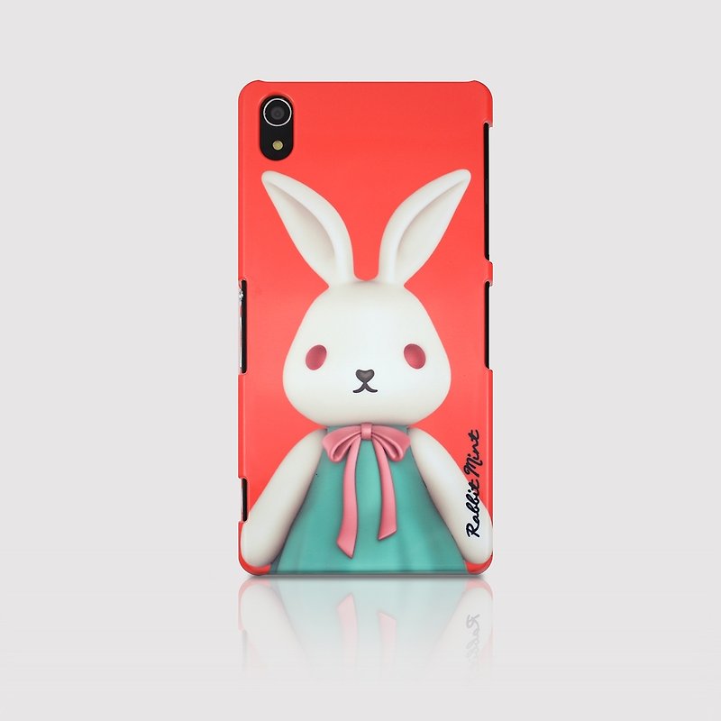 (Rabbit Mint) Mint Rabbit Phone Case - Bu Mali Merry Boo - Sony Z2 (M0001) - Phone Cases - Plastic Red