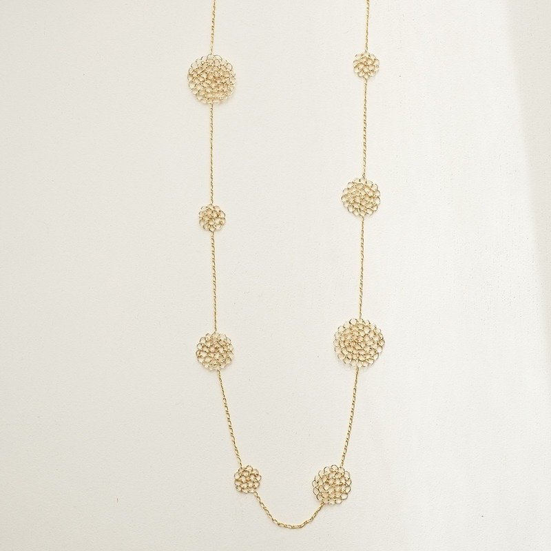 Kirakira Necklace - 項鍊 - 其他金屬 金色