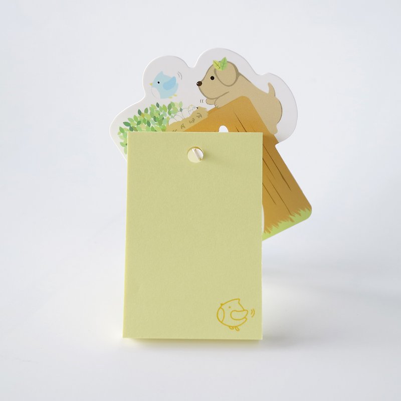 【OSHI】フック付き付箋セット - 付箋・タグシール - プラスチック カーキ