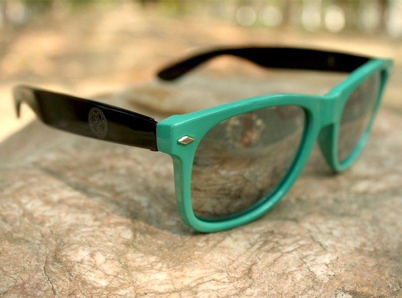 Arturn Classic Ray-ban 經典雷朋款眼鏡/綠黑 - 眼鏡/鏡框 - 塑膠 黑色