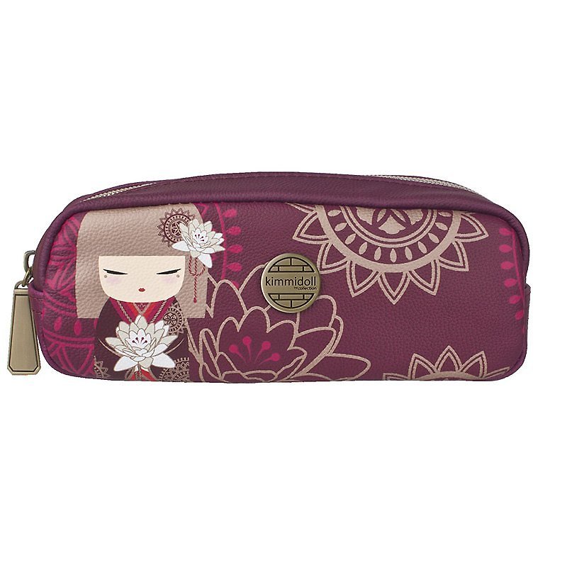 Kimmidoll and Blessed Doll Pen/Small Bag Satoko - Pencil Cases - Other Materials Purple