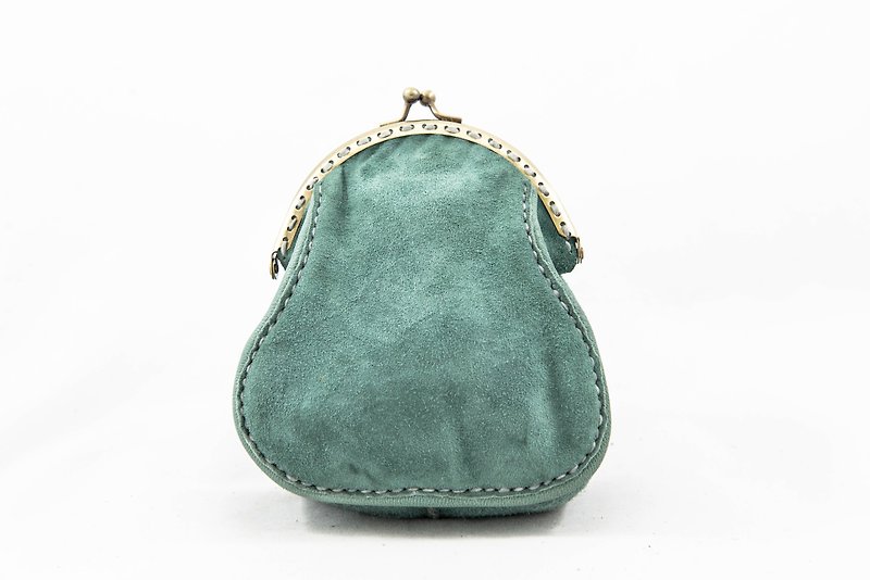 Hold Me Tight Bag - Turquoise - กระเป๋าเครื่องสำอาง - หนังแท้ สีเขียว