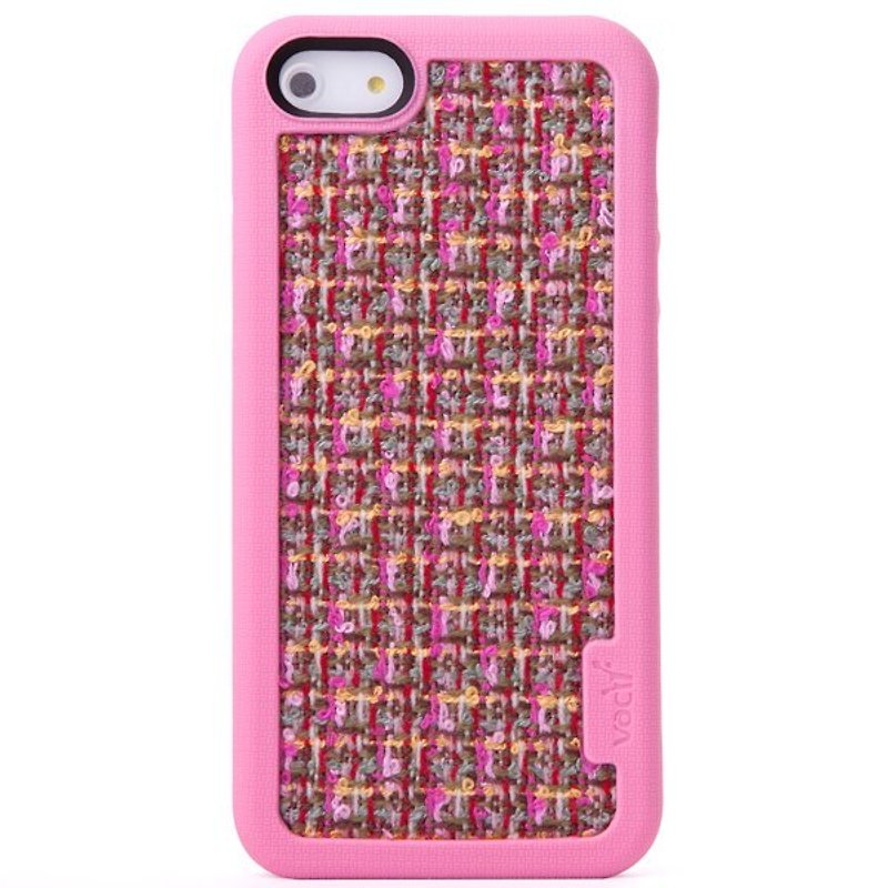 Vacii Paris iPhone5 / 5s / SE Oil Case - Pink - เคส/ซองมือถือ - วัสดุอื่นๆ สึชมพู