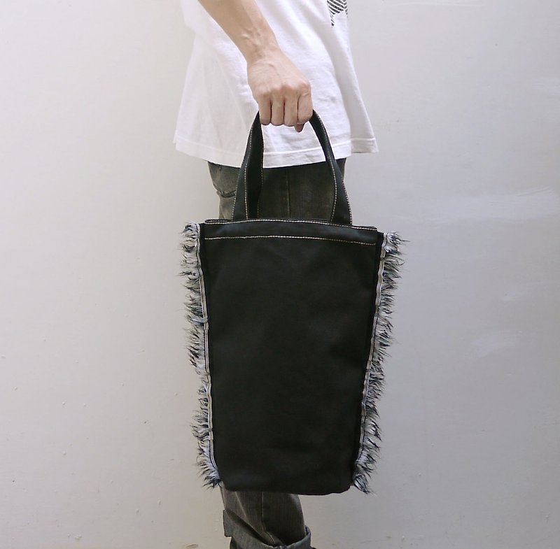 Clyde Cylinder Tote Bag — Fringe - Handbags & Totes - Other Materials 