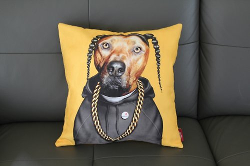 [suss] star animal hair pillow cover (snoop dogg snoop dogg dog.