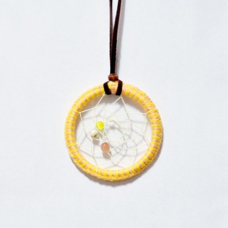 [DreamCatcher. Dream Catcher Necklace] Wind and Sunny - Necklaces - Other Materials Multicolor