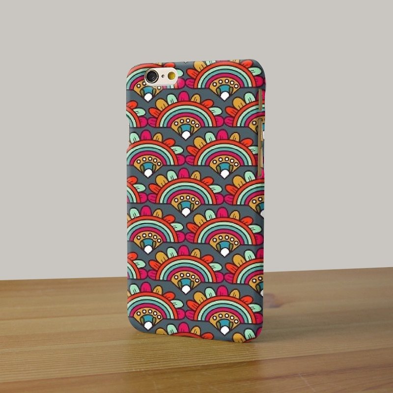 Rainbow pattern 61 3D Full Wrap Phone Case, available for  iPhone 7, iPhone 7 Plus, iPhone 6s, iPhone 6s Plus, iPhone 5/5s, iPhone 5c, iPhone 4/4s, Samsung Galaxy S7, S7 Edge, S6 Edge Plus, S6, S6 Edge, S5 S4 S3  Samsung Galaxy Note 5, Note 4, Note 3,  Not - Phone Cases - Plastic Multicolor