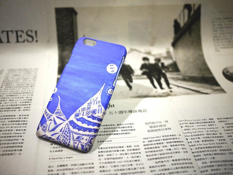 [Travel well] Mobile Shell ◆ ◇ ◆ Ocean ◆ ◇ ◆ for Iphone 5 / 5S / SE, 6 / 6S, 6 + / 6S +, 7/7 +, 8/8 + / X - Phone Cases - Plastic Blue