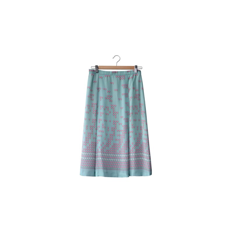 Spring cherry | vintage skirt - Skirts - Other Materials 