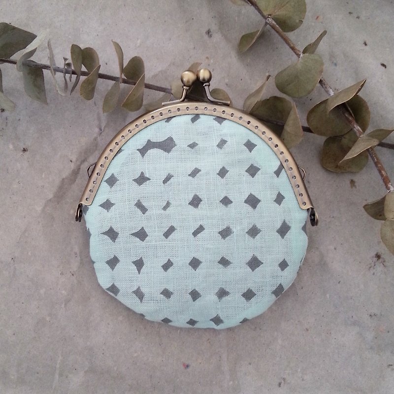 Purse - blue gray Star - Coin Purses - Other Materials 