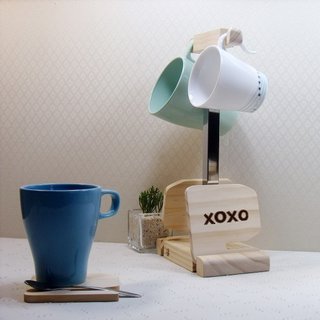 Valentine&amp;#39;s romantic gift wedding gift mobile phone holder business card holder mug holder engraved new couple&amp;#39;s name