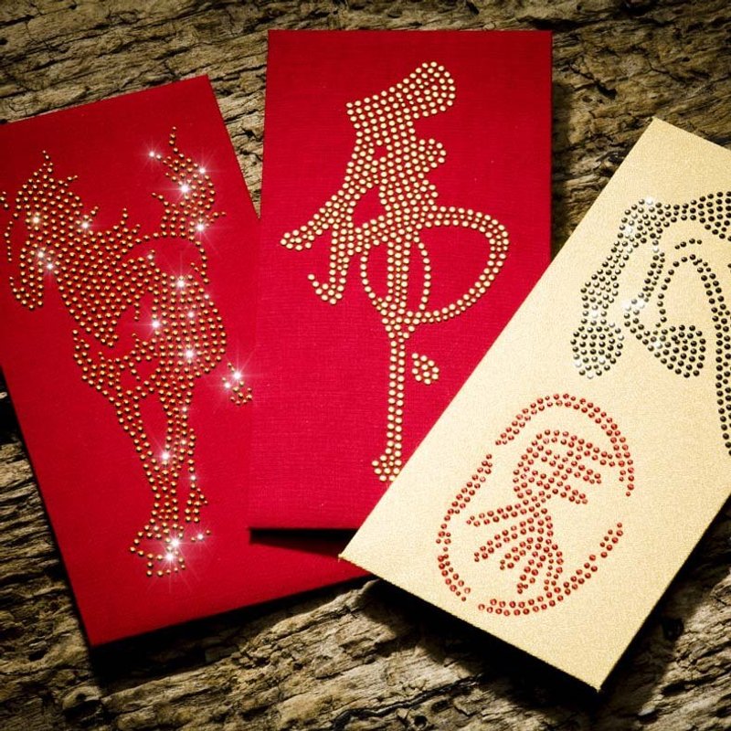 Bright red envelopes Year of the Horse - Horse of [Ji Yun Pentium] (a group of three in) - อื่นๆ - กระดาษ สีแดง