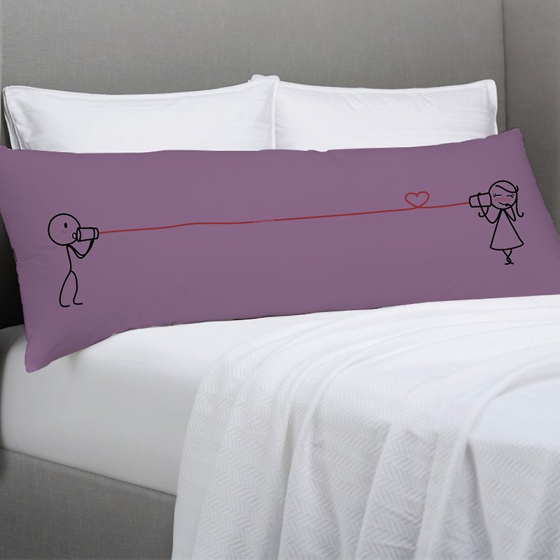 CANPHONE Purple Body Pillowcase by Human Touch - Pillows & Cushions - Other Materials Purple